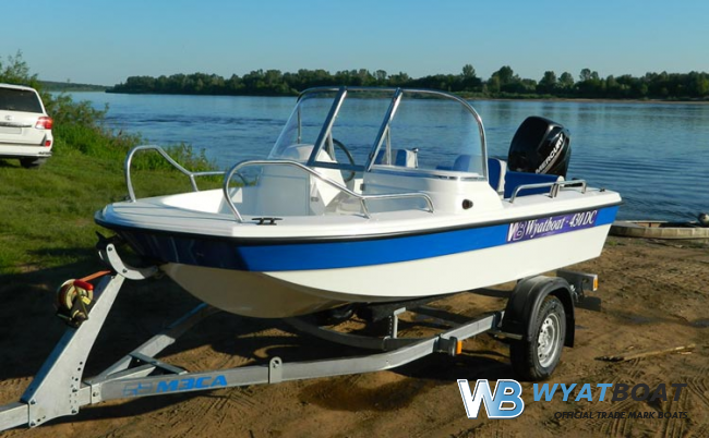 Wyatboat-430DC (тримаран)